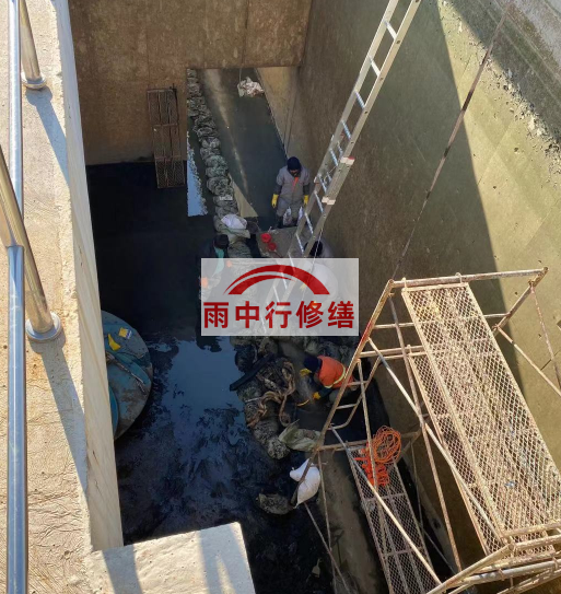 广东污水池（沉淀池）堵漏案例