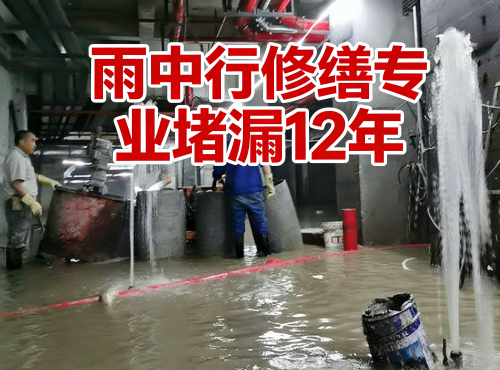 广东地下室防水堵漏案例